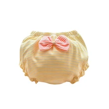 Мягкие повседневные модные милые трусики для маленьких девочек, детские трусы в горошек, детские трусы