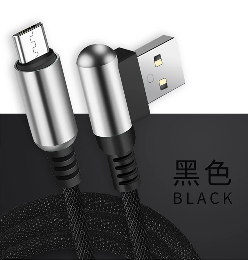 NOHON Bullet USB кабель для передачи данных для Apple Android type-C 90 градусов кабель для быстрой зарядки 2.4A для iPhone 11 Pro Max samsung S10