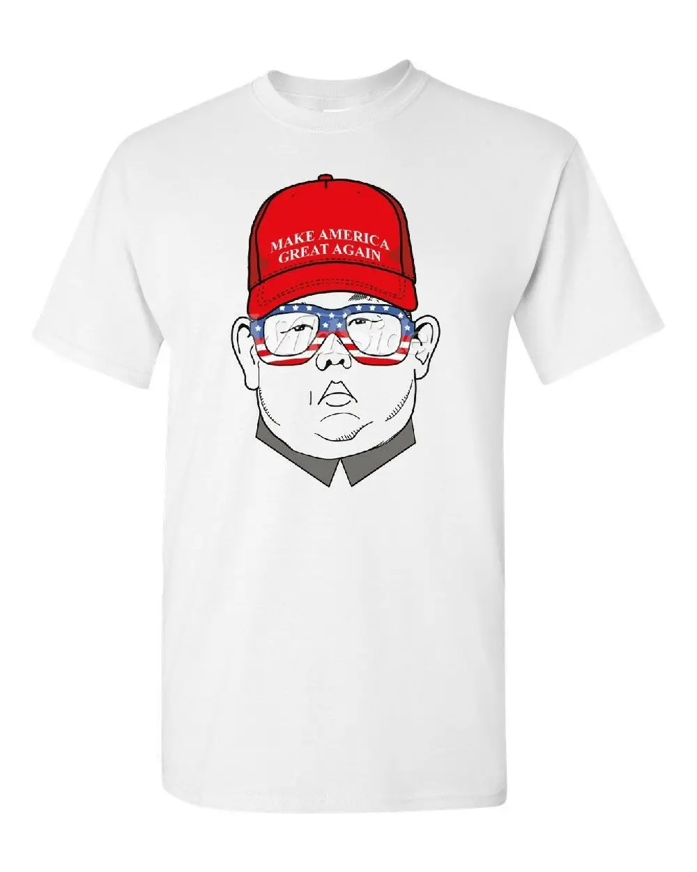 

Donald Trump Make America Great Again Funny Political Kim T-Shirt New