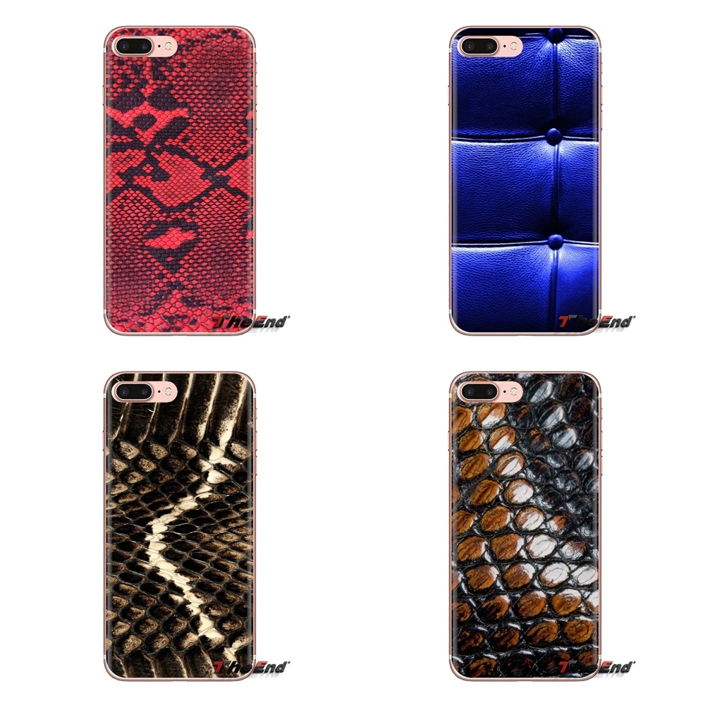 Textures Leather Transparent Soft Shell Covers For Xiaomi Redmi 4A S2 Note 3 3S 4 4X 5 Plus 6 7 6A Pro Pocophone F1 |