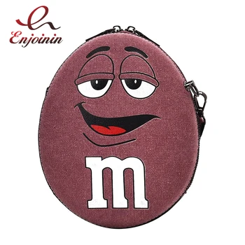 

Cartoon Design Canvas Fashion Women Shoulder Bag Purses and Handbags Crossbody Mini Bag Casual Ladies Designer Bag Clutch Bag