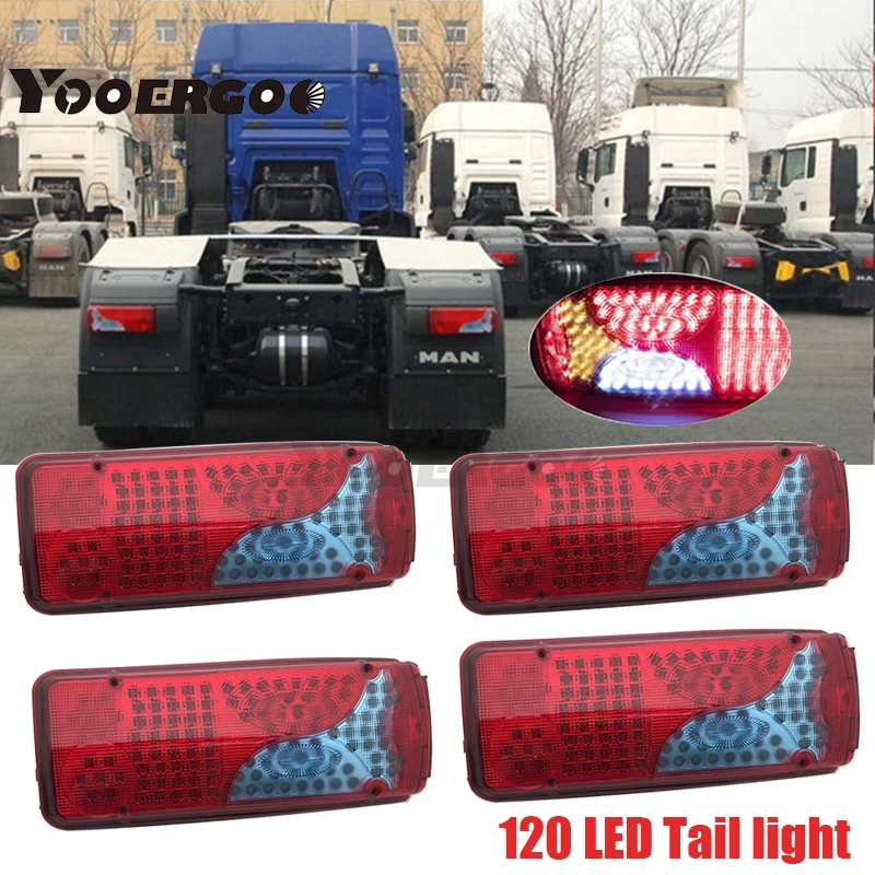 120LED задний фонарь грузовик прицеп подходит для людей Tga Tgm Tgl Tgx 2005 для MAN для DAF TGX для SCANIA bmw Mercedes