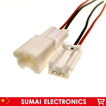 

2 Pin male female 12808 Auto alto horn plug,2P JBL Mid-range speaker plug connector with wire for Toyota