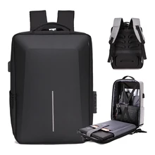 Anti Theft 15.6 Inch Computer Backpack Men Waterproof Travel Bags Multifunction Fashion Backpacks Large USB Charging Laptop Bag