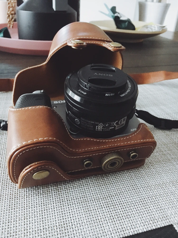 Подходит для камеры Canon m6m50m100Sony a5100a6400 защитный чехол милый олень