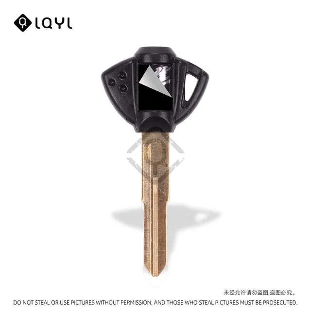 3Pcs Motorcycle Key Uncut Blank Replacement Keys For Suzuki GSX600F GSR750 GSX750F GSXR600 GSXR750 GSXR1000 GSXR1300 SV650 GSX-R 1 PCS Black H