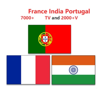 

India Portugal IPTV M3U tv box 7000+ for m3u smart tv M3U code sports adults