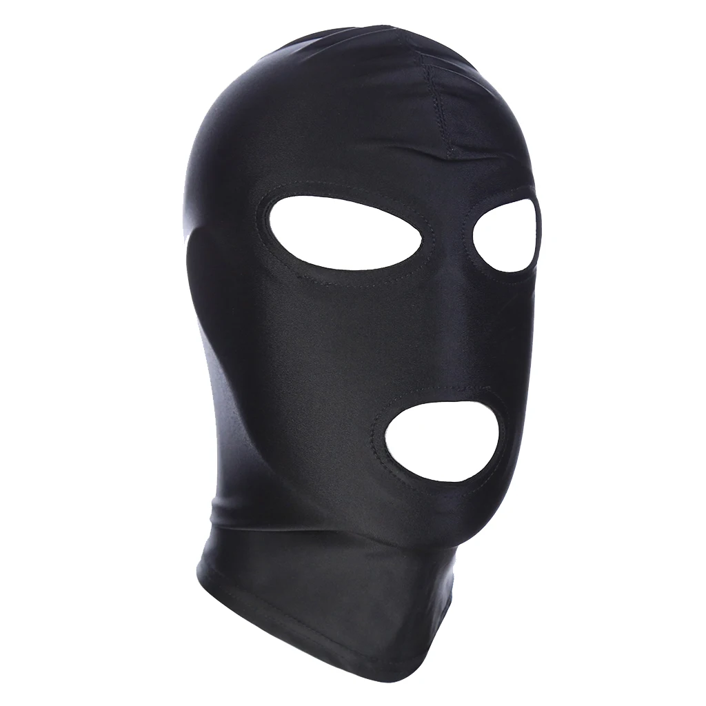 Unisex Men Women Breathable Face Cover Spandex Full Head Costume Mask Hood 02 adult All Saints' Day scary mask
