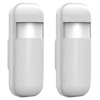 

2Pcs 433 Mhz EV1527 Wireless Mini PIR Motion Sensor Alarm Detector Infrared Sensor for Home Alarm System