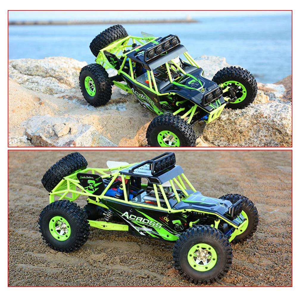 Pokich RC автомобиль внедорожный грузовик Высокая скорость четыре-привод внедорожный альпинистский автомобиль 50 км соревновательная игрушка автомобиль 1:12 дистанционное управление модель автомобиля