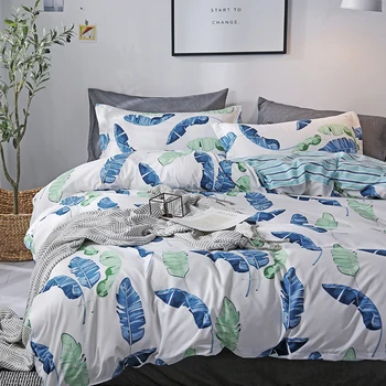 

Lanke Plaid pattern bed bedding,UK-Single Double Queen size bedding sets, 200*200 size 3pcs,Bed linen cotton
