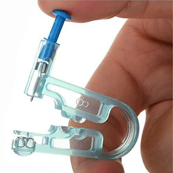 

Health Safety Asepsis Disposable Unit Ear Studs Piercing-gun Piercer Tool Machine Kit Studex Stud Earring Body Jewelry Accessory