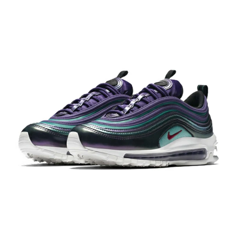 Женские кроссовки для бега Nike Air Max 97, дышащие кроссовки, амортизирующие лунные кроссовки, Новое поступление 923288-300