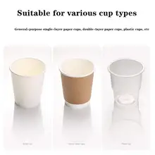 

Cup Dispenser Stand Practical Plastic Heat Resistant for Home Office Hospital Cup Dispenser Paper Cup Dispenser