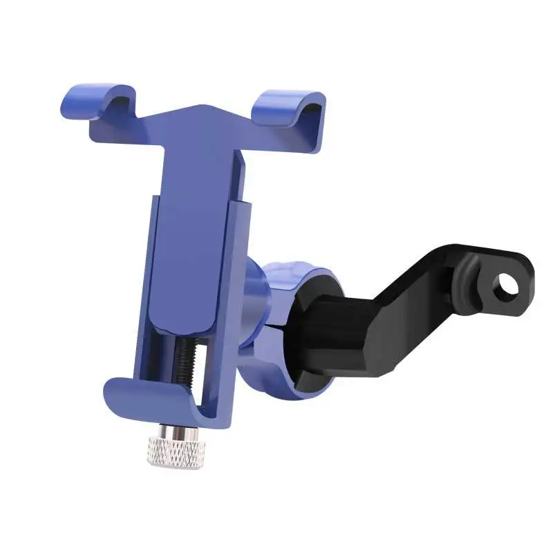 Bike Phone Mount Universal With Anti-slip Pad 360 Rotation Bicycle Motorbike Cell Phone Holder Bracket Stand Aluminum Alloy