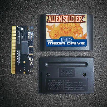 Картридж для игровой консоли чужой солдат 16 бит | Электроника