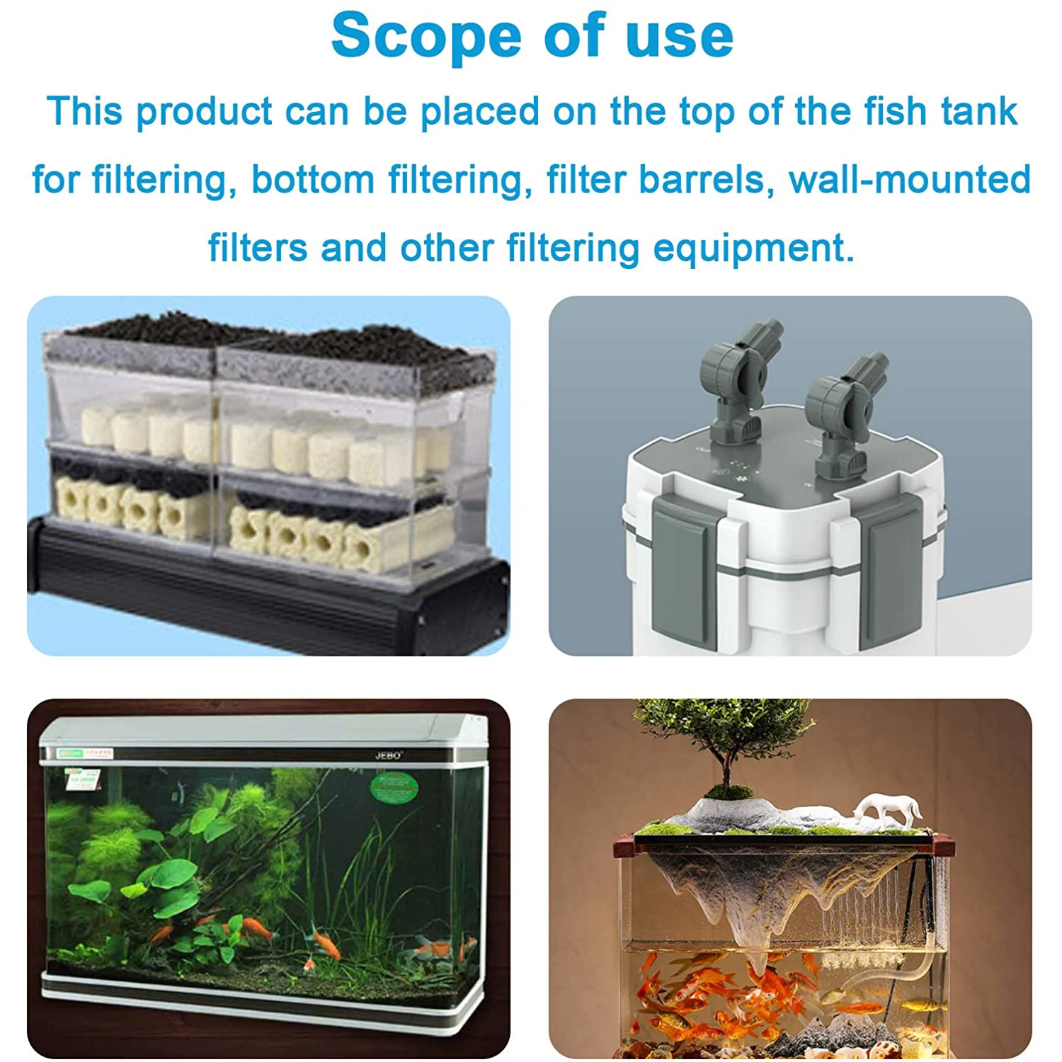 Activated Carbon Aquarium Filter Material  Carbon Bio Aquarium Filter -  5/10 Pcs - Aliexpress