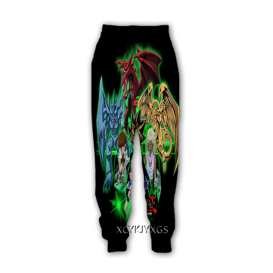 yu-gi-oh! Impressão-calças casuais sweatpants calças retas sweatpants jogging calças k127