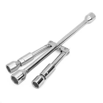 

Socket Wrench Folding Cross Tire Socket Wrench 17mm 19mm 21mm 23mm 4-way Car Repair Socket Wrench