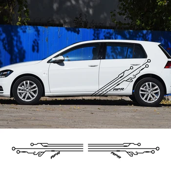 

Car Stickers Door Side Decoration for Volkswagen VW Golf 4 5 6 7 MK7 MK4 MK2 MK6 Vinyl Film for Car Stickers Car Accessories