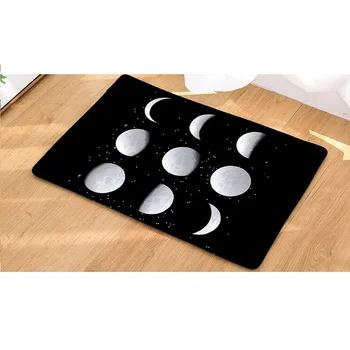 

CAMMITEVER Mysterious Moon Planet Mat Area Rug Machine Washable For Bedroom Children Room Decor Mats,Drop Shipping