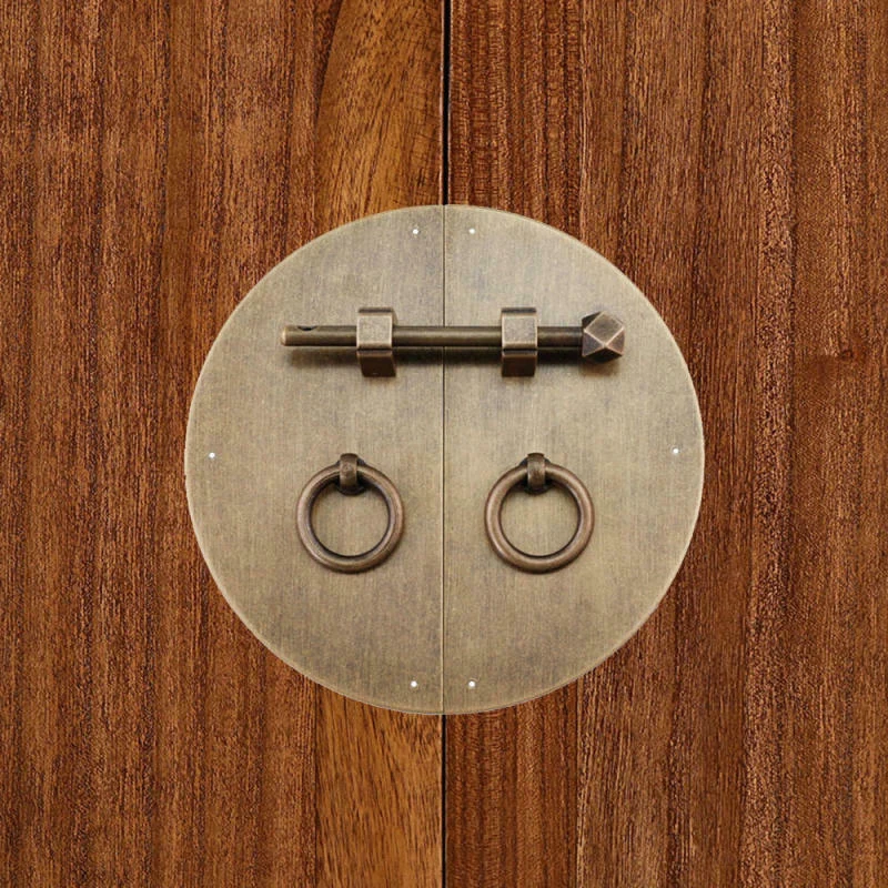 

Retro Chinese Antique Style Cabinet Wardrobe Furniture Door Handle Decor Durable And Practical To Use