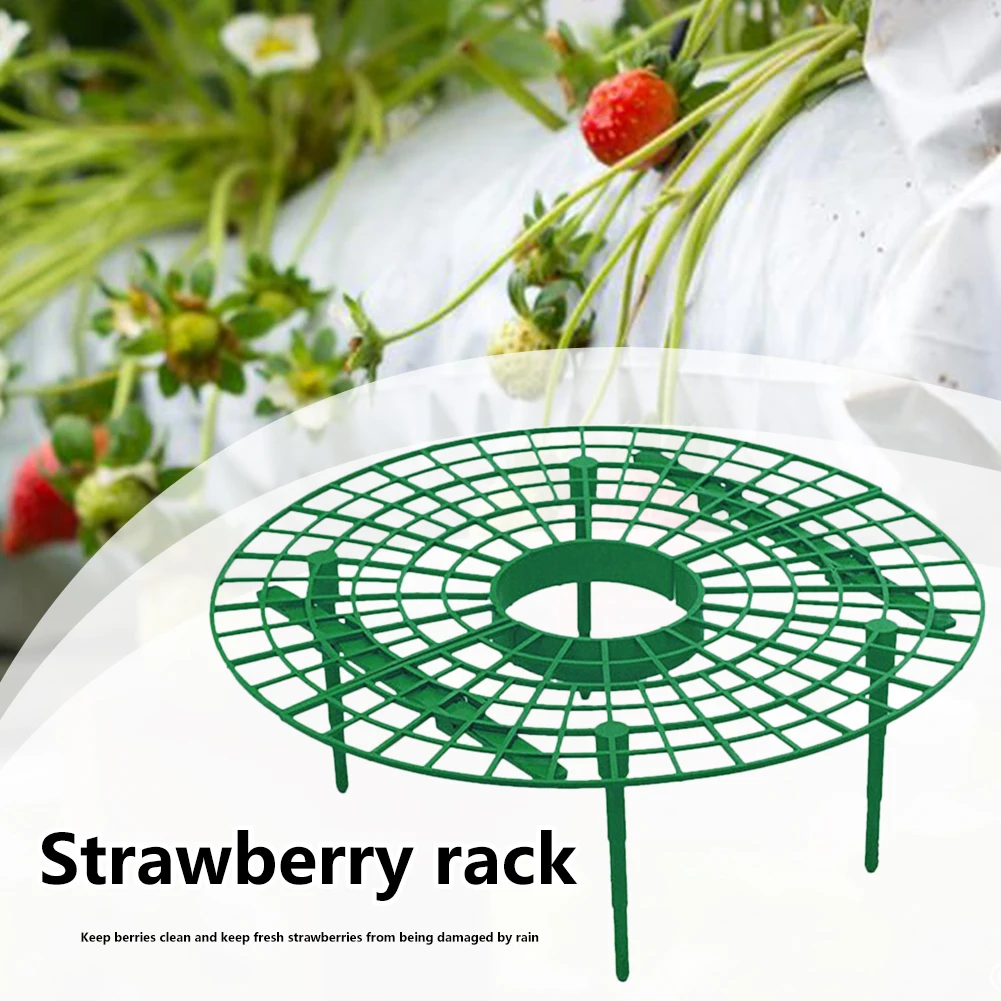 Plastic Strawberry Growing Support Stand Flower Pillar Plant Vegetable Climbing Vine Props for Gardening Accessories