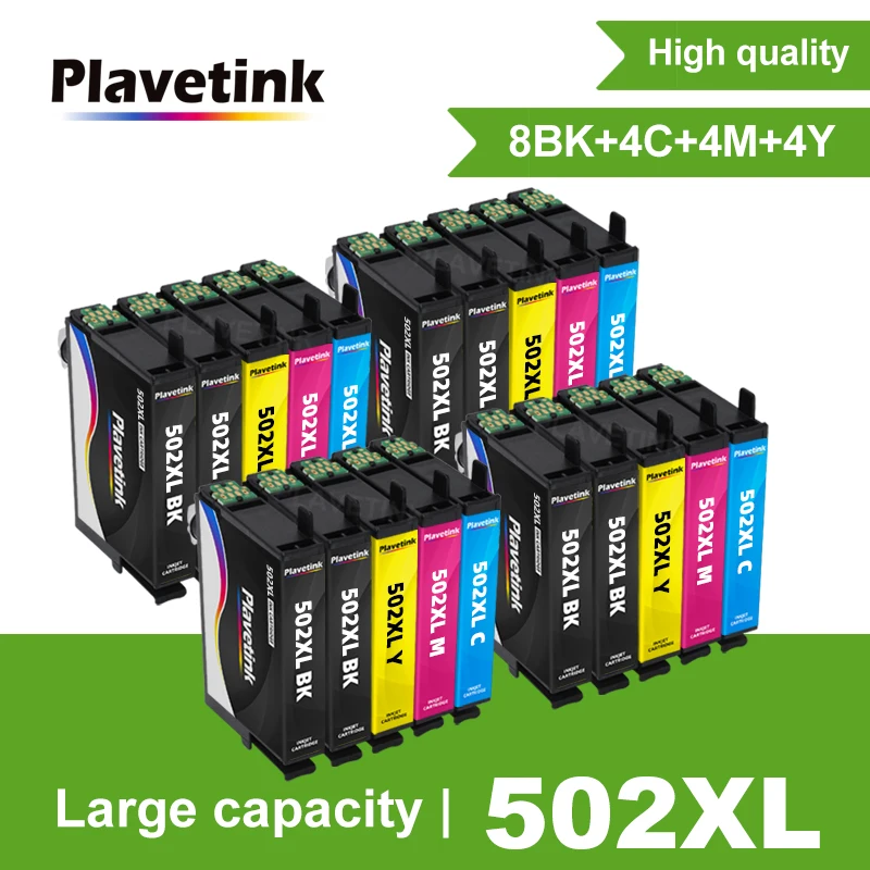 

Plavetink патрон чернил для принтера EPSON 502 T502 XL для Expression Premium XP5100 XP5105 Wrokforce wf-2865 wf-2860 картридж для принтера