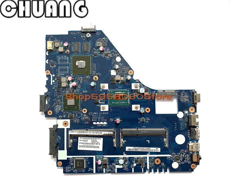 Z5WE1 LA-9535P NBMES11003 NB.MES11.003 для ACER E1-570 E1-570G ноутбук материнская плата Процессор I5-3337U GT740M