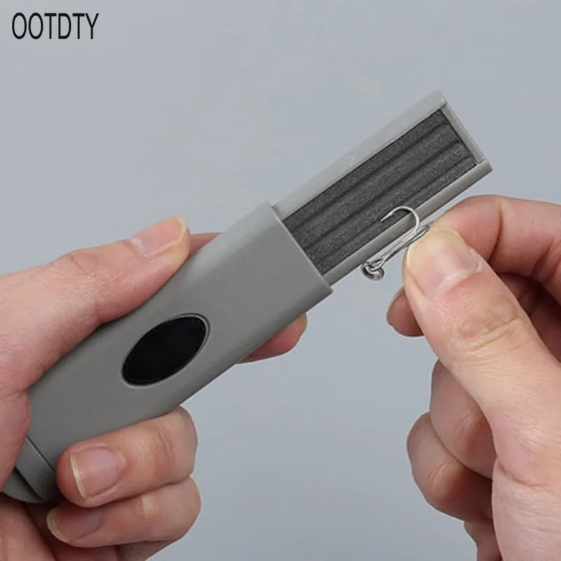 Fishing Tool Portable Fish Hook Hone Sharpener Fine Grinding Sharpening Box Diamond Grind Tools Carp Fishing Tackle