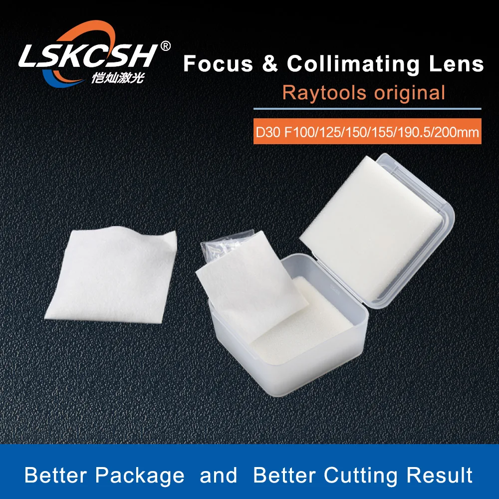 LSKCSH Raytools волоконный лазерный фокус коллимативный объектив D30 F100 125 150 155 190,5 мм 0-6KW для Bodor Ratyools BM111 200