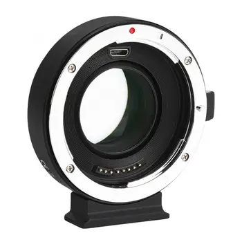 

lens holder EF-EOSM Booster 0.71x Focal Length Lens Adapter for Canon EF Lens to EOSM Mount Camera macro ring 2019