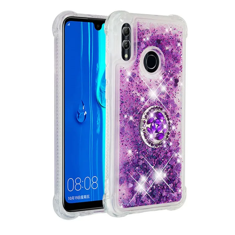 Для huawei Honor 10 Lite/P Smart() Алмазный перстень чехол для телефона противоударный мягкий силиконовый защитный чехол