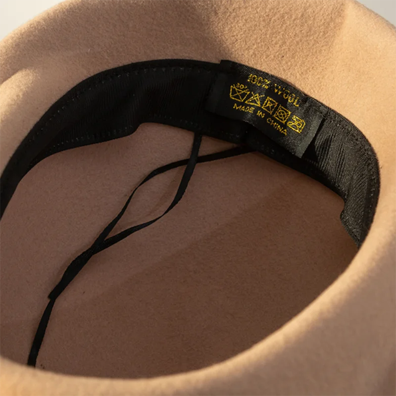 New fashion ladies beret hat 100% wool retro warm wool winter ladies beret french artist beanie hat sweet girl gift wool beret