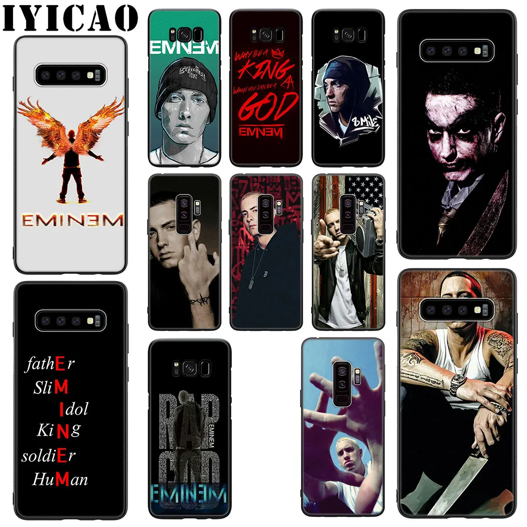 Рэпер Eminem Мягкий силиконовый чехол для Samsung Galaxy S20 S10 S9 S8 Plus Lite Ultra S10e S6 S7 Edge телефона