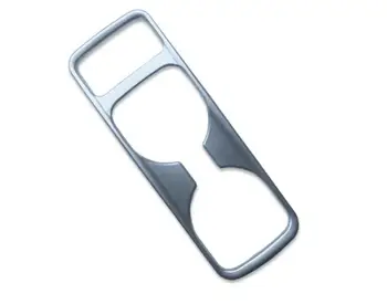 

1 Pc Brand New ABS Chrome Inner Water Cup Holder Pad Cover Trim Sticker For Ford Kuga 2017 Car Styling Auto Accessories