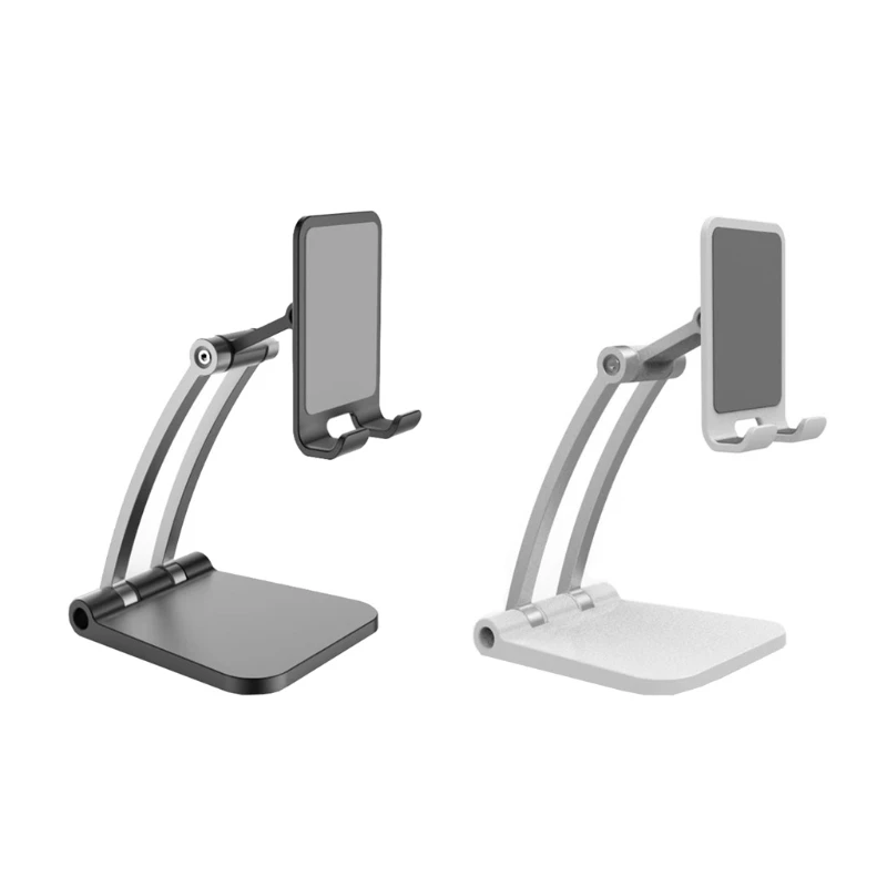 

Universal Metal Non-slip Adjustable Angle Desktop Tablet Holder Table Cellphone Foldable Stand Support for Mobile Phone