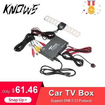 

Car Styling Auto TV Signal Box DVB-T/T2 Car Mobile Digital TV Box Receiver HEVC H.265 TV Tuner Box Germany
