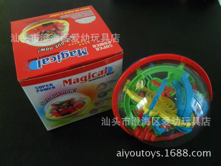 929a Aikeyou 100 скидка маленький 3D НЛО Фэнтези интеллект Perplexus Дети Раннее детство развивающая игрушка