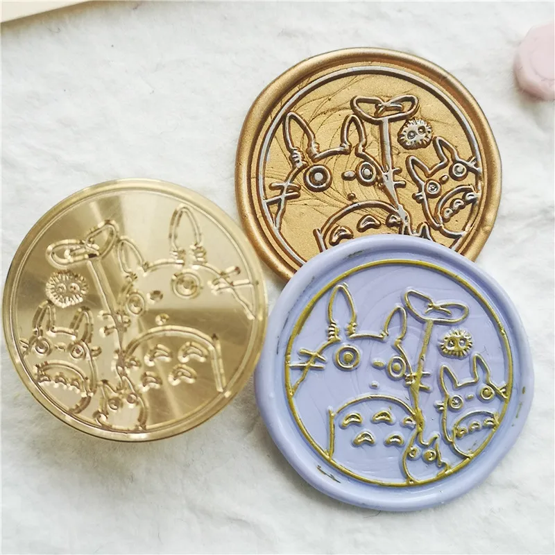 wooden stamps for card making Totoro dragonfly Mermaid Starry cat unicorn Skull butterfly drangon rabbit dinosaur bee Retro Wax Seal Stamp Animal SealingStamp border stamps for card making Scrapbooking & Stamps