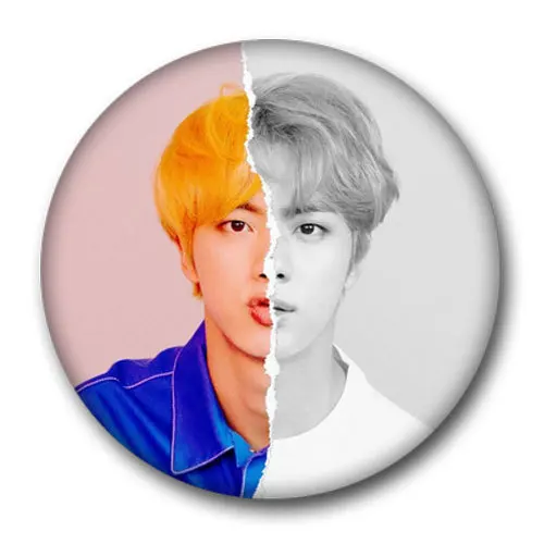 KPOP Bangtan Boy Enamel Pin Lapel Pins For Backpack Metal Badge Brooch Kpop Accessories Clothes for Fans