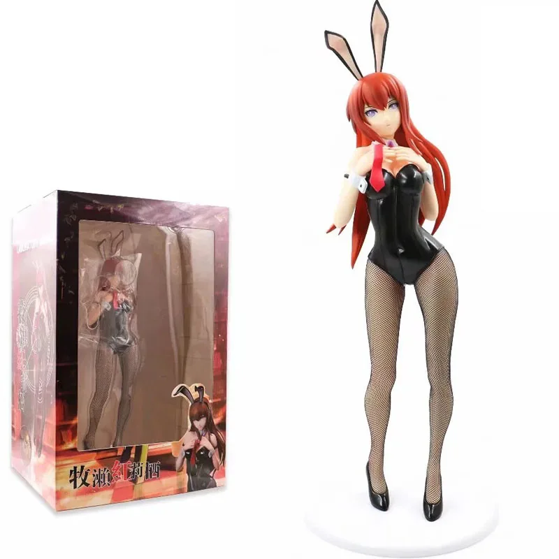 Huong Anime Figure 34 CM Steins Gate Makise Kurisu sexy rabbit girl PVC Action Figure Collection Model Toy Christmas Gifts (5)