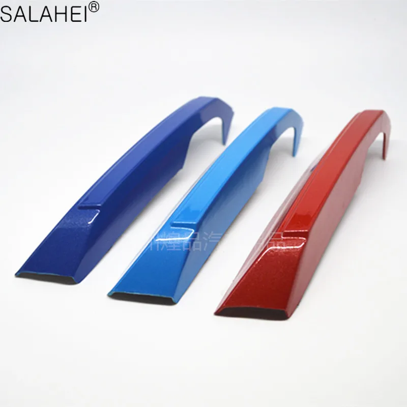 Car Front Hood Center Grill Sweden Cover Trim Decorative Strip Clip Front Grille For SKODA OCTAVIA 2015 2016 2017 3 Colors