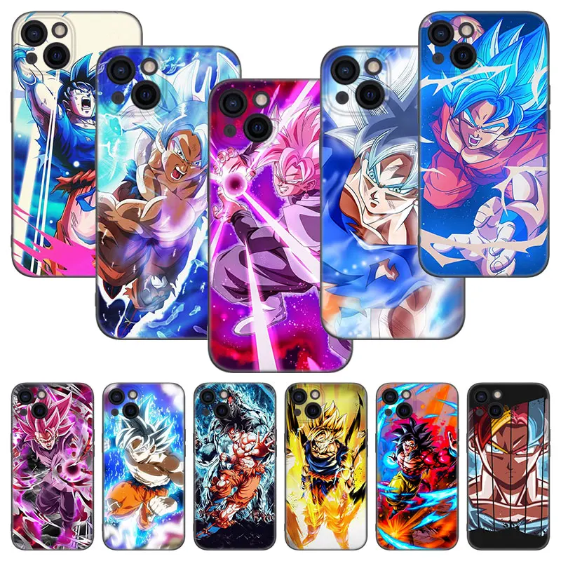 Чехол для телефона с аниме драконами DBZ Ball-Super-Goku Apple iPhone 13 12 Mini 11 Pro XS Max XR X 8 7 6S 6 Plus 5S 5