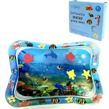 Милый детский надувной коврик из ПВХ для игры в воду, потрепанный коврик, Детская водная подушка, подушка для животика, водная подушка