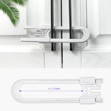 Verrou d'armoire coulissant pour enfants, 10 pièces, Protection pour bébés, enfants en bas âge, limiteur de sécurité 