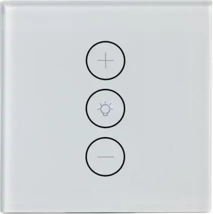 WHITE SUPLO Wifi умный настенный сенсорный диммер, переключатель ЕС стандартный приложение дистанционное управление работает с Amazon Alexa и Google Home - Цвет: WHITE