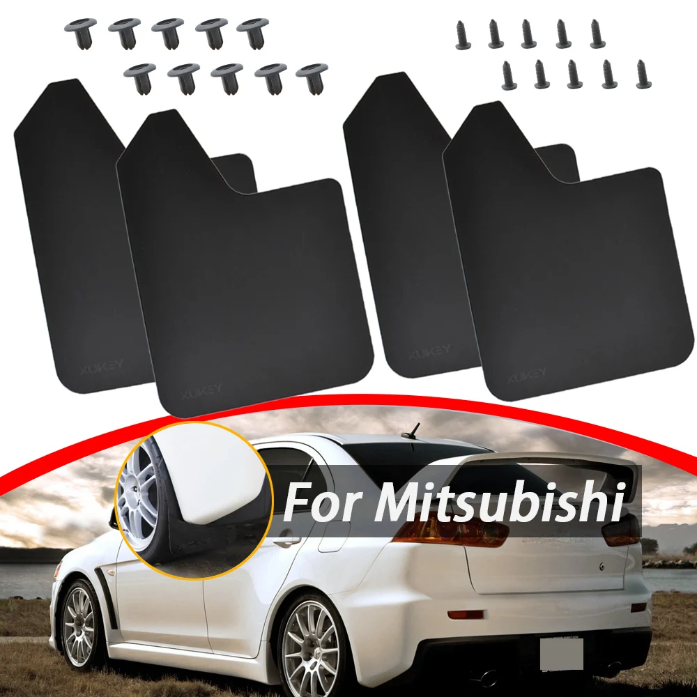 Брызговики для Mitsubishi lancer Outlander Sport EVO X ix WRC Mirage L200 TRITON Pajero Montero|Грязезащита| |