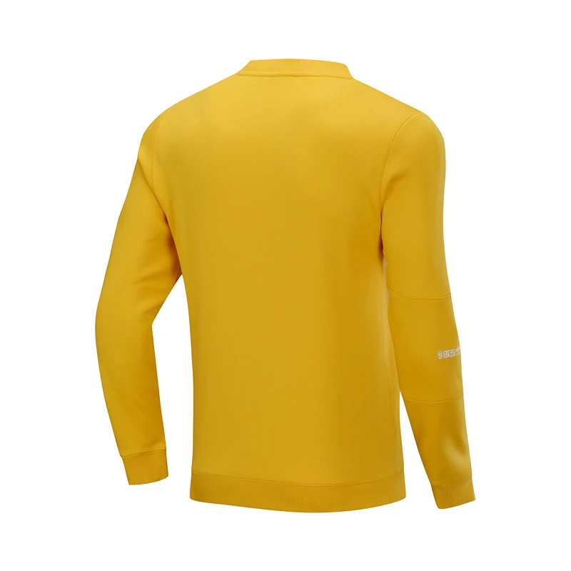 Li-Ning Мужская баскетбольная Толстовка BAD FIVE, теплая, флисовая, Стандартная посадка, 65% полиэстер, 35% хлопок, подкладка, спортивный свитер AWDP581 MWW1630