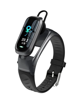 

B9 Smart Bracelet Bluetooth earphone Answer Call Voice Control Smart Band Heart Rate Fitness Tracker Sport Watch IP67 Waterproof